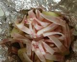 じゃがにんにくベーコンのホイル焼き作り方3写真