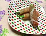 オードブルの一品に☆オクラの生ハム巻き♪作り方4写真