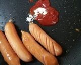 お弁当に♪ナポリタンみたいなウインナー作り方2写真