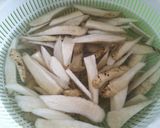 ほっこり美味しい♪ゴボウと鶏団子の汁椀作り方2写真