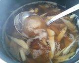 ほっこり美味しい♪ゴボウと鶏団子の汁椀作り方5写真