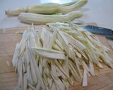 マコモ茸のペペロンチーノ作り方1写真