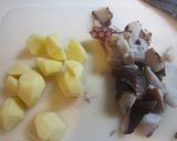 たこじゃがのピリ辛バターしょうゆ作り方1写真