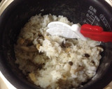 押し麦と里芋の炊き込みごはん作り方10写真