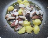 たこじゃがのピリ辛バターしょうゆ作り方5写真