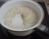 ペペロンチーノ風そうめんチャンプルー作り方1写真