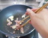 ペペロンチーノ風そうめんチャンプルー作り方3写真