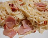 ペペロンチーノ風そうめんチャンプルー作り方5写真
