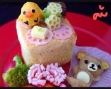 ホットケーキミックスでリラックマキャラ弁作り方2写真