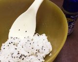 ごま塩玉子おむすび作り方1写真