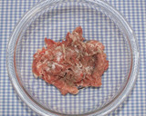 簡単☆乾燥かぼちゃと牛肉のバターじょうゆ作り方5写真