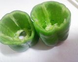 鶏ひき肉でピーマンしゅうまい♪作り方1写真