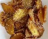 さつまいもと蓮根の甘い醤油味炒め？作り方5写真