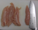 ささみとベーコンのチーズ巻きまき♪作り方1写真