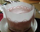 100均デコペンでミニーちゃんケーキ作り方16写真