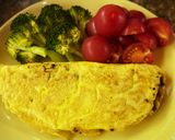 牛肉そぼろでオムレツ作り方3写真