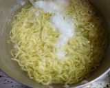 マルちゃん正麺で・お月見ラーメン作り方6写真