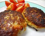 食感バツグン♪人参ハンバーグ作り方4写真