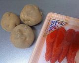 簡単♪たらことじゃがいものサラダ作り方1写真