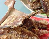 パリパリ鯵の骨せんべいごま風味作り方3写真