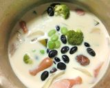 ほっこり彩優味❁体よろこぶミルクそば作り方9写真