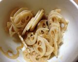 ＊レンジできんぴられんこん＊作り方2写真