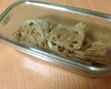＊レンジできんぴられんこん＊作り方3写真