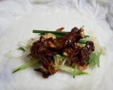 簡単!ヘルシー!えびと牛肉の生春巻き作り方7写真