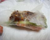 簡単!ヘルシー!えびと牛肉の生春巻き作り方8写真