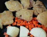 コトコト♡チキンと大豆のミルク煮作り方4写真