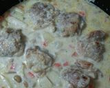 コトコト♡チキンと大豆のミルク煮作り方7写真