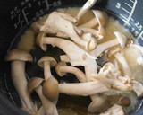 秋味満点☆しめじと帆立の炊き込みご飯作り方3写真