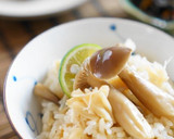 秋味満点☆しめじと帆立の炊き込みご飯作り方4写真