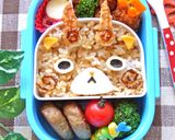 簡単キャラ弁！妖怪ウォッチ☆ジバニャン作り方7写真