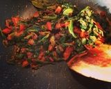ほうれん草のカレー、パラクパニールカレー作り方3写真