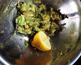 さつまいもとお豆のアボカドサラダ作り方5写真