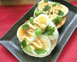 茹で卵の昆布茶マフィン作り方4写真