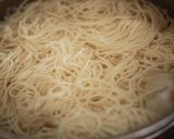 減塩:鶏ひき肉とニラの中華風まぜそうめん作り方1写真