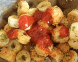 簡単♪うまパン粉の揚げない竹輪フライ風③作り方7写真