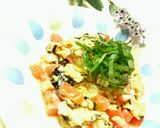 塩昆布とトマトで☆スクランブルエッグ♪♪作り方2写真