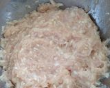鶏ハンバーグ♡きのこみぞれソース作り方1写真