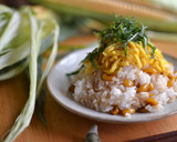 八列とうもろこしの佃煮混ぜご飯作り方5写真