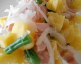 カレー味☆ゴロっとポテサラ作り方5写真