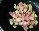 アスパラとベーコンのペペロンチーノ作り方3写真