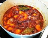 牛すじ肉の赤ワイン煮作り方7写真