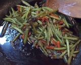 さつま芋茎のきんぴら作り方6写真