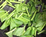 ほうれん草のワサビ和え作り方1写真