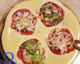 餃子の皮でピザ作り方2写真