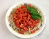 そうめんトマトまいたけスープ作り方6写真