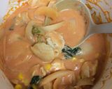 鶏胸肉のクリーム煮をご飯と一緒に♡作り方4写真